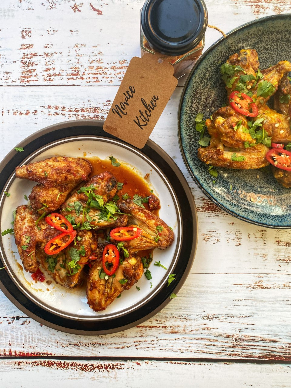 Crispy Mango & Pineapple Wings – Novice Kitchen