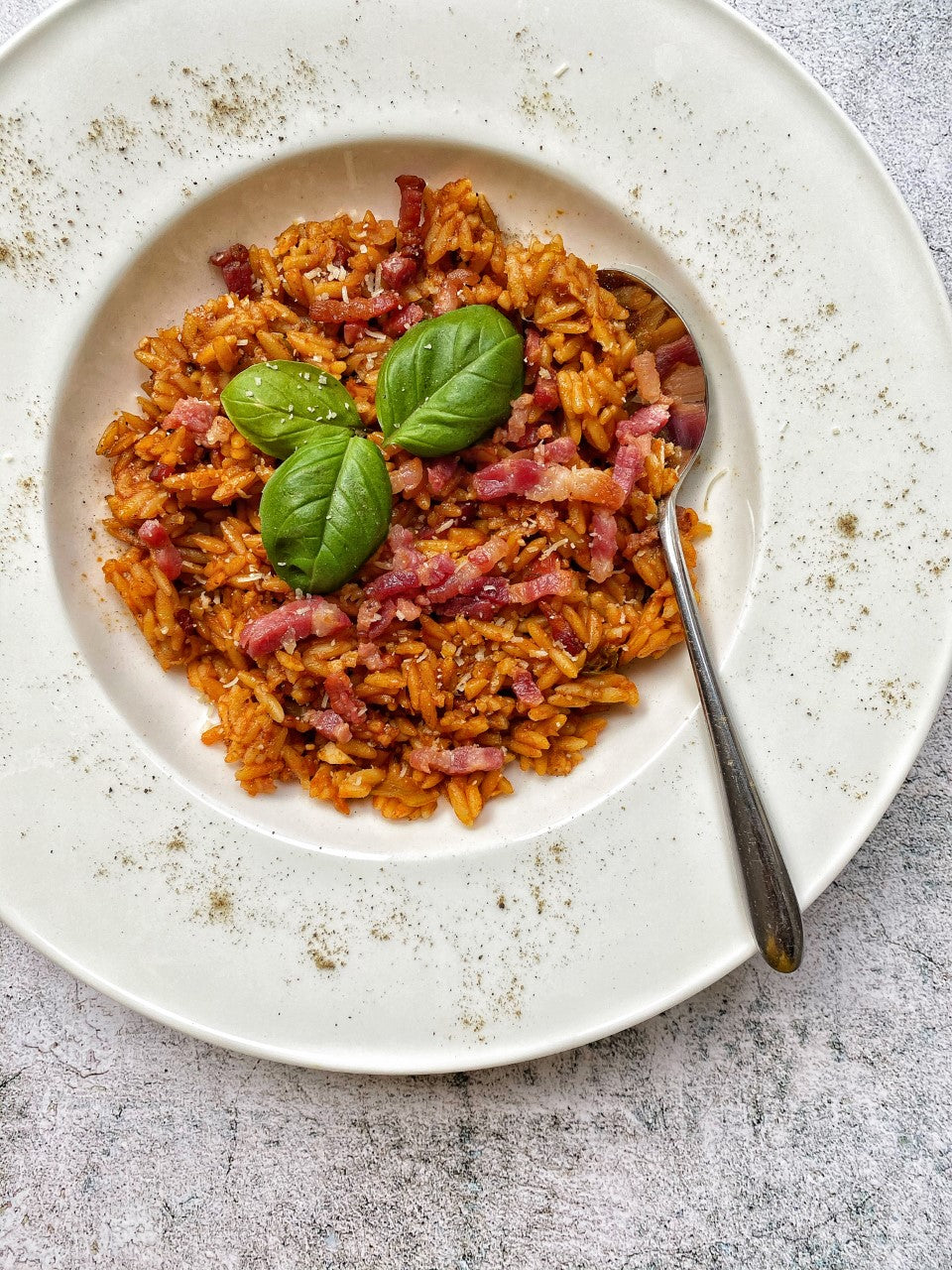 Orzo & Pancetta