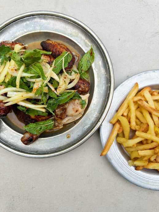 Sichuan Roast Chicken and Chips